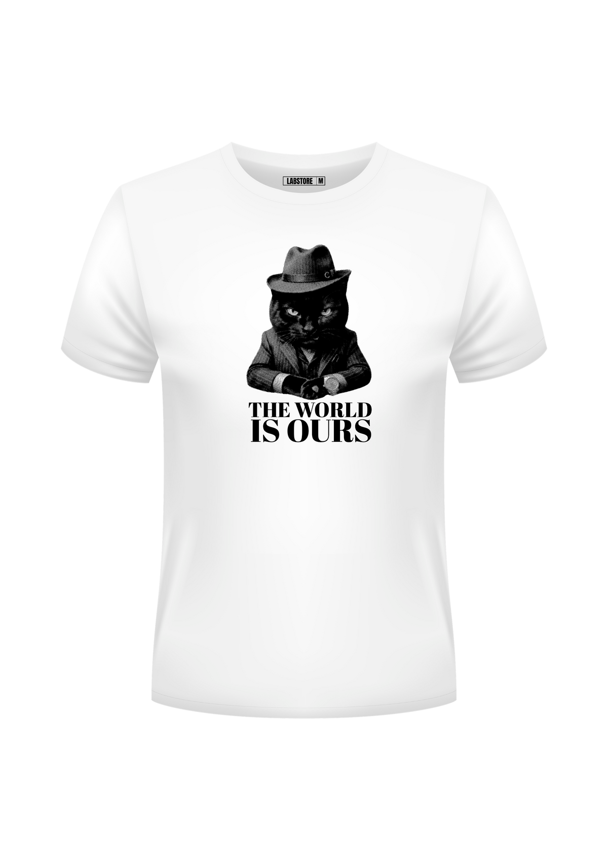 T-SHIRT - CHAT MAFIEUX