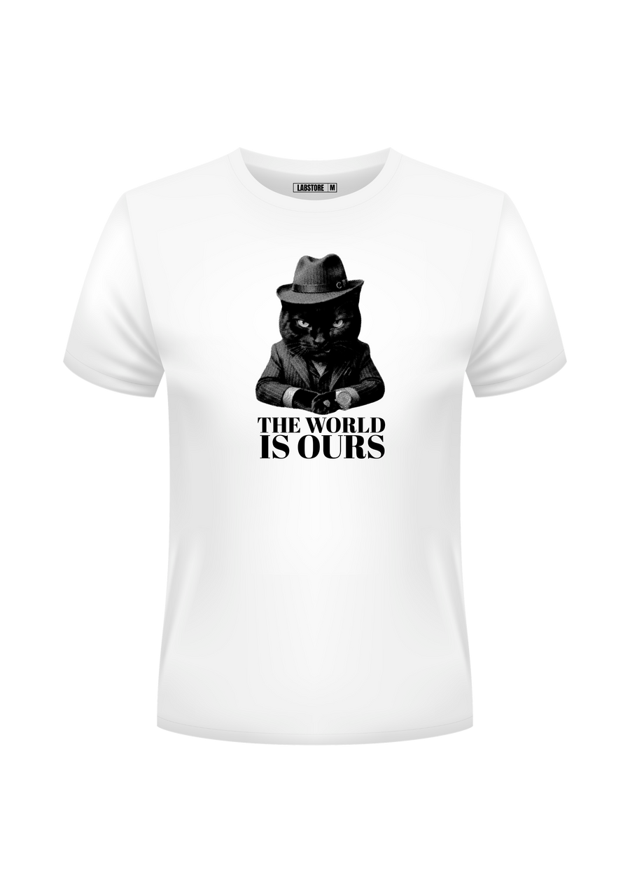T-SHIRT - CHAT MAFIEUX
