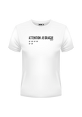 T-SHIRT - ATTENTION, JE DRAGUE (AVEC RESPECT)